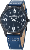 Thunderbirds Basic herenhorloge met lederen band - blauw