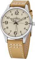 Thunderbirds Basic herenhorloge met lederen band - beige