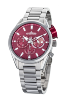 Thunderbirds FightingSteelPro chronograph herenhorloge met stalen band - rood
