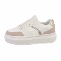 Dames sneakers / lage gympen - beige