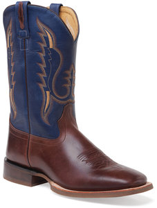 Heren western laarzen / cowboy boots echt leder - blue brown - Lunamex  Jewelry \u0026 Watches