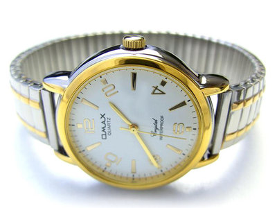 Omax rekband herenhorloge
