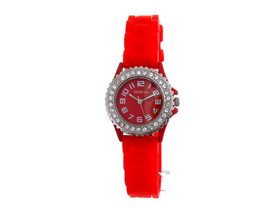 Geneva Ice horloge - rood