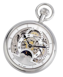 Eichmüller mechanisch zakhorloge skelet met maanfase - Lunamex Jewelry \u0026  Watches